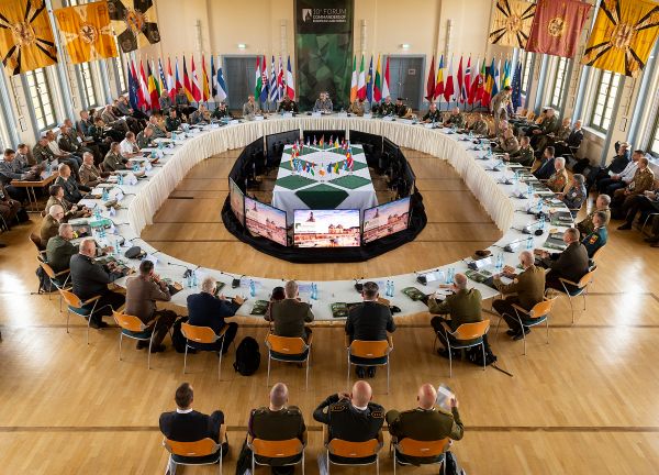 Bijeenkomst van de Commanders European Land Forces. Is ‘stille getuige’ FINABEL, het oudste Europese samenwerkingsverban