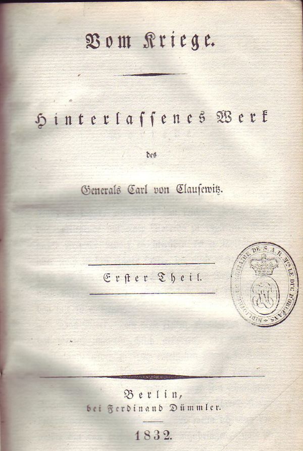 Vom Kriege, het ‘welligt wijsgeerigste boek over de krijgskunst’