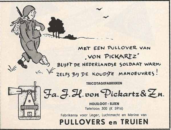 Reclame in de Militaire Spectator