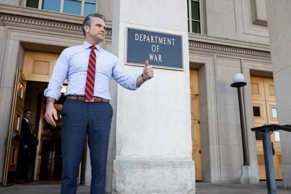 De Amerikaanse defensieminister Pete Hegseth is een exponent van de militaire drang naar ‘ordinary soldiering’. Foto US
